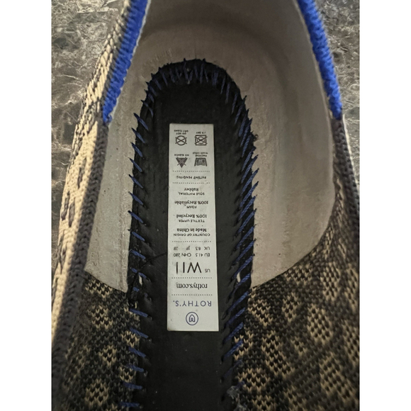 ROTHY’S RETIRED LEOPARD SPOTTED ROUND TOE FLATS SIZE 11 ( NO BOX ) - Picture 12 of 12